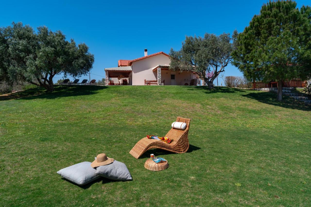 Olive Private Villa Swimming Pool 5 Bdr Kolymbia Rhodes Exterior foto