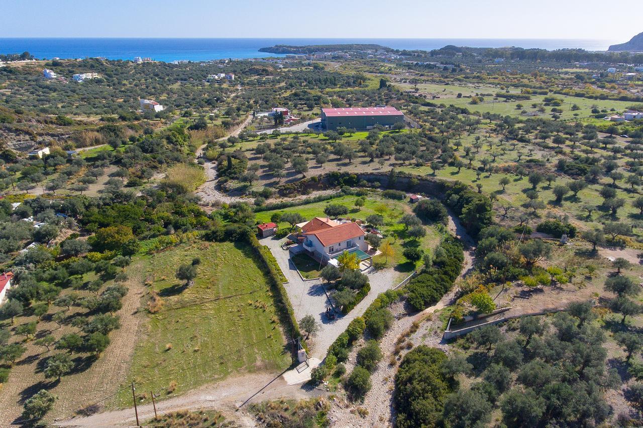 Olive Private Villa Swimming Pool 5 Bdr Kolymbia Rhodes Exterior foto