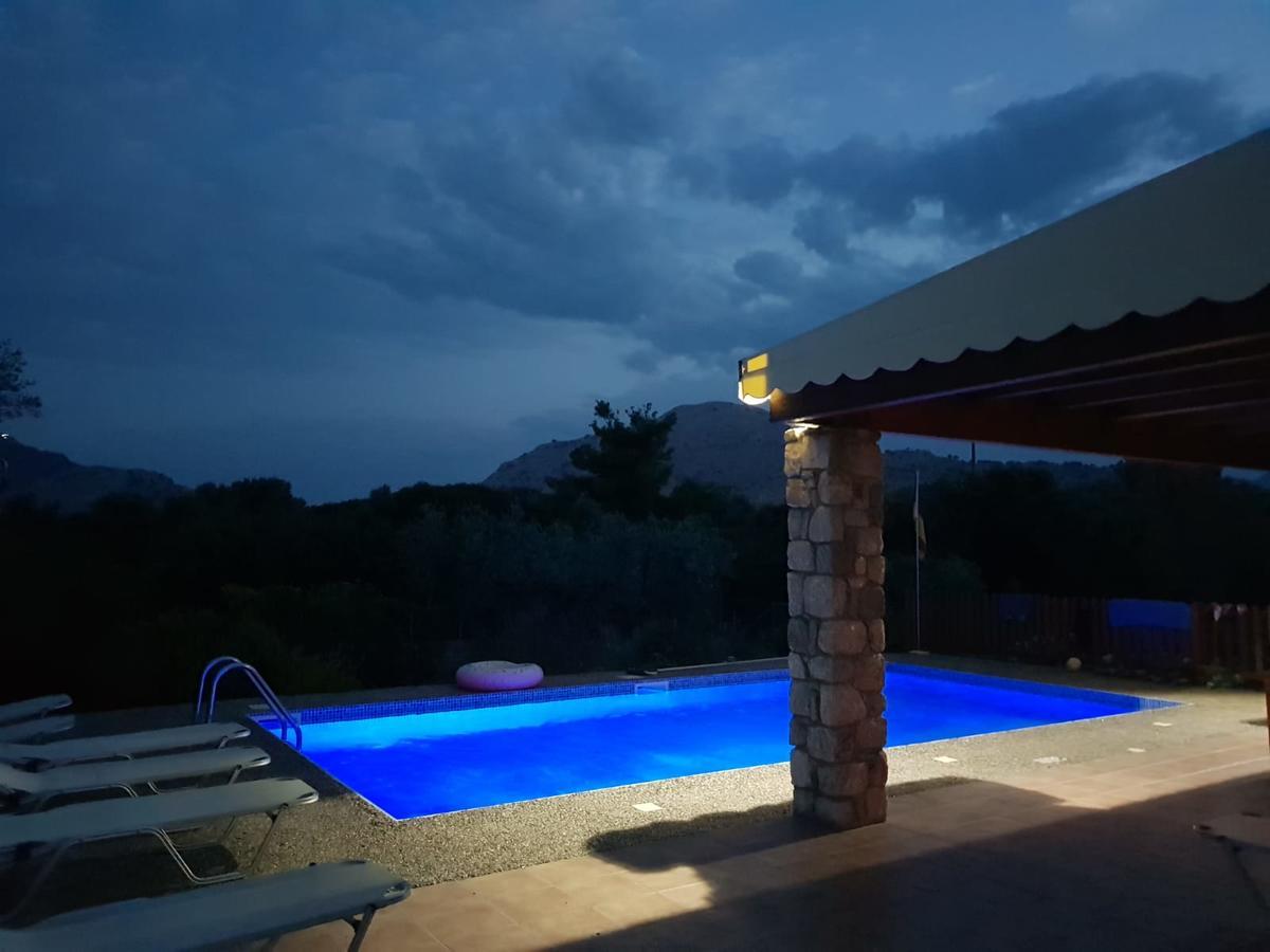Olive Private Villa Swimming Pool 5 Bdr Kolymbia Rhodes Exterior foto