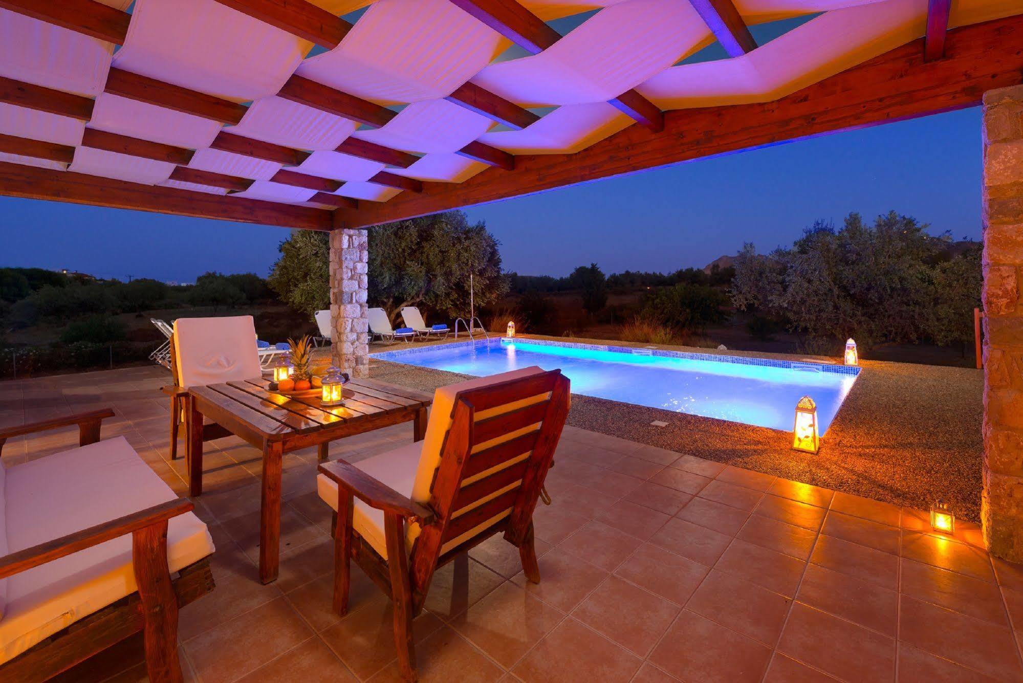 Olive Private Villa Swimming Pool 5 Bdr Kolymbia Rhodes Exterior foto